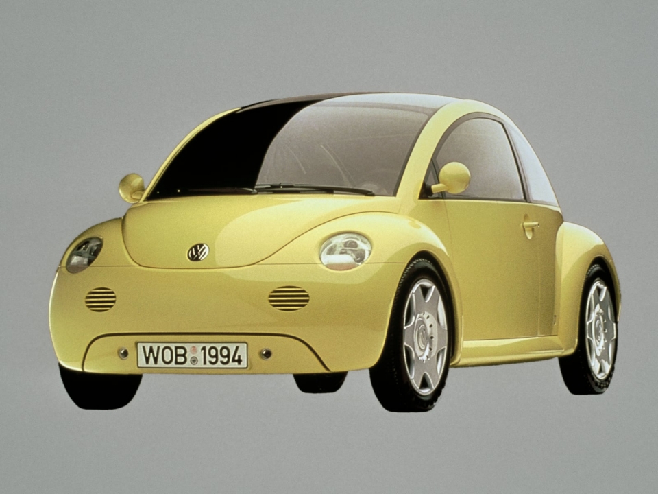 뉴 비틀의 디자인은 1994년에 폭스바겐이 공개한 콘셉트 원이 그 시작이었다 (출처: Volkswagen)
