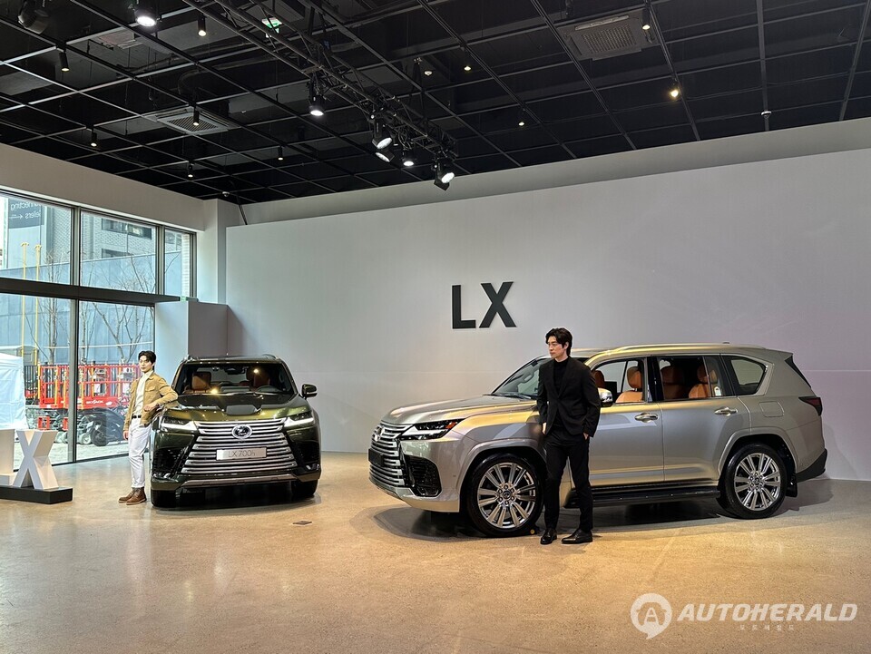 렉서스코리아가 17일, 플래그십 SUV '디 올 뉴 LX 700h'를 공식 출시했다(오토헤럴드 김훈기)