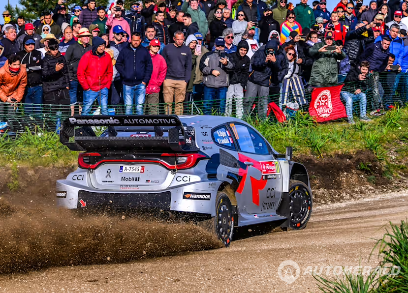 WRC 시즌 5번째 라운드였던 랠리 포르투갈에서 1위를 차지한 도요타 가주 레이싱 월드 랠리팀 세바스티앙 오지에. (WRC)