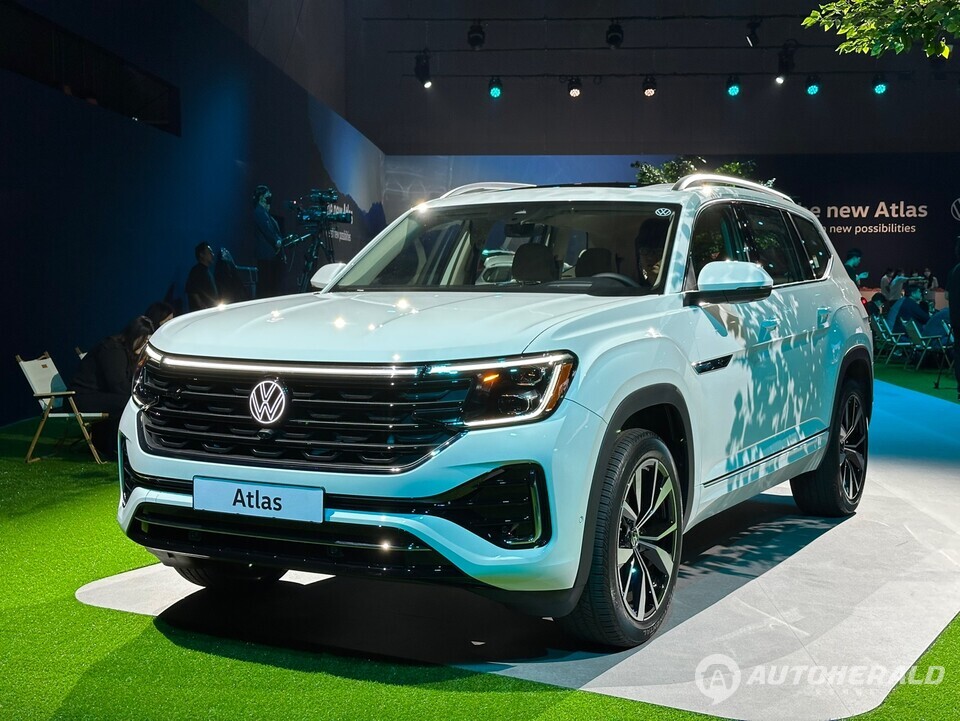 폭스바겐코리아가 미국산 대형 SUV 신형 아틀라스를 국내 출시했다(오토헤럴드 김훈기 기자)
