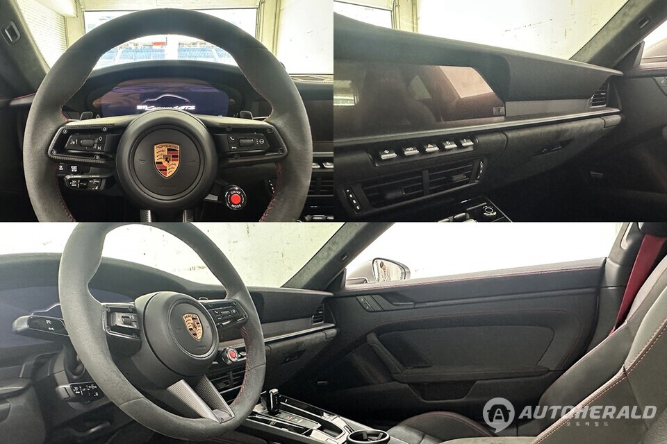 911 카레라 4 GTS는 서킷 주행에 있어 더욱 집중할 수 있는 실내 분위기를 연출했다 (오토헤럴드 김훈기 기자)
