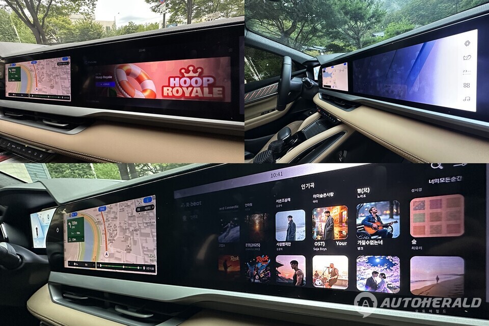 실내에서는 다양한 아케이드 게임과 노래방 서비스를 즐길 수 있다(오토헤럴드 김훈기 기자)