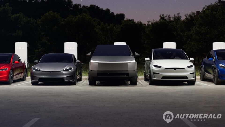 신규 충전 캐비닛은 400V~1000V까지 다양한 전압 아키텍처를 제공한다(출처: 테슬라)