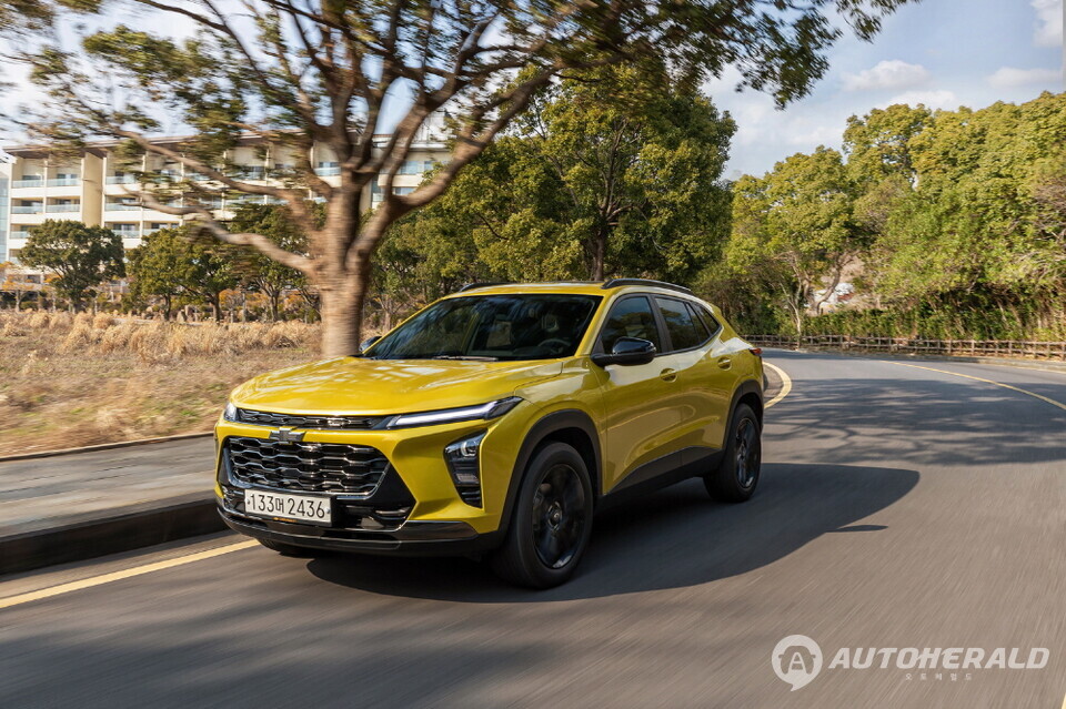 쉐보레 트랙스 크로스오버. 한국지엠 9월 판매가 내수와 수출 모두 전년 동월 대비 큰 폭으로 줄었다. (GM한국사업장)