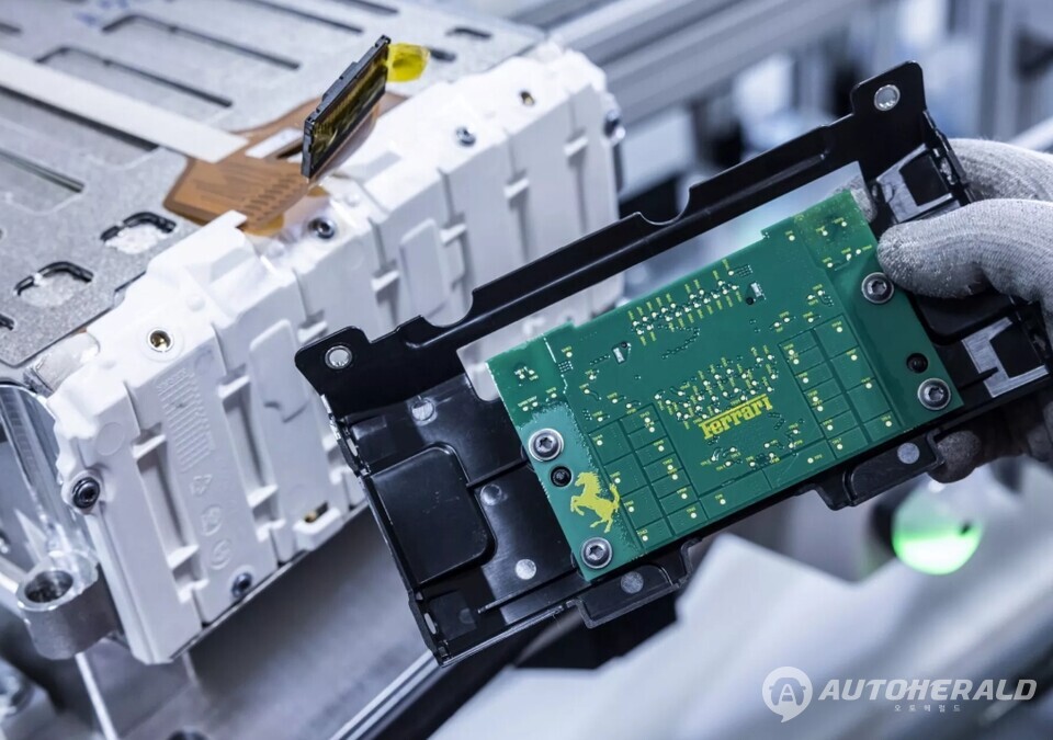 페라리 일렉트리카에는 4개의 전기 모터가 탑재될 전망이다(출처: 페라리)