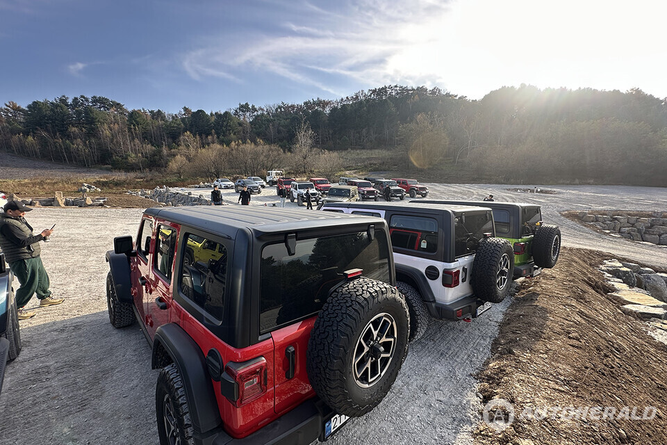 이번 시승은 강원도 정선 병방산과 기우산 임도 구간이 포함됐다(오토헤럴드 김훈기 기자)