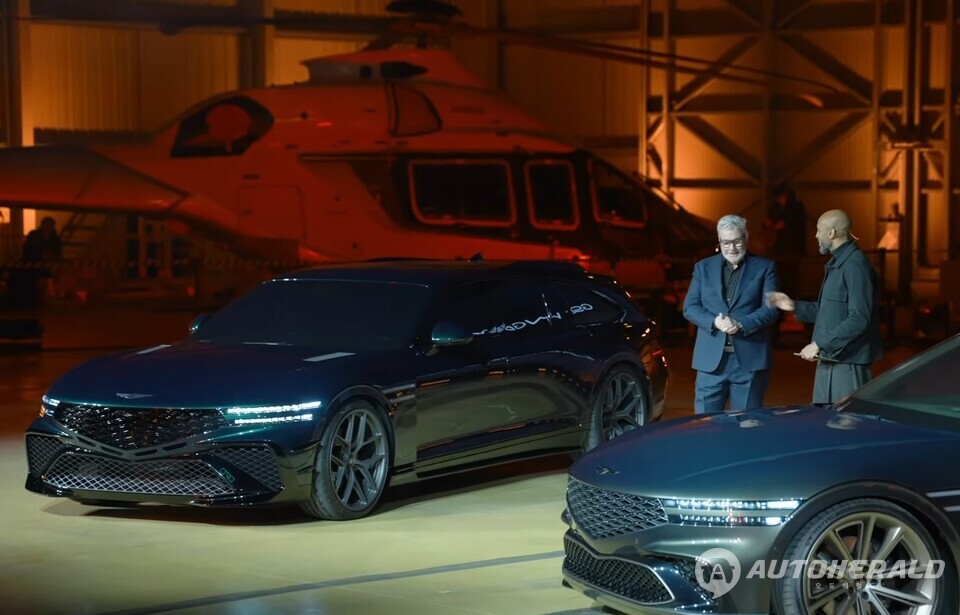 G90 윙백은 기존 G90 세단의 플랫폼과 디자인 언어를 기반으로, 초대형 럭셔리 왜건의 영역을 개척했다는 부분에서 주목받고 있다(출처: 제네시스 유튜브 캡처)