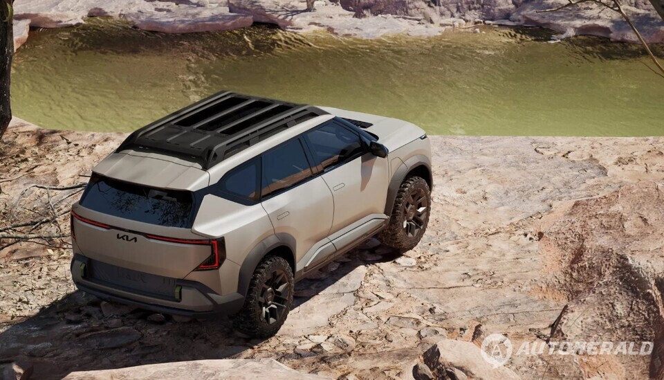 EV5 위켄더는 기존 EV5와 크게 차별화되는 외관 디자인이 주요 특징이다(출처: 기아)