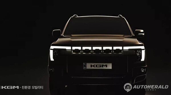 KG 모빌리티는 중대형 하이브리드 SUV를 내년 공개할 가능성이 높다(출처: KGM)